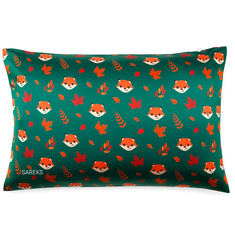 little-prince-print-satin-silk-pillowcase روبالشی ساتن ابریشم طرح شازده کوچولو
