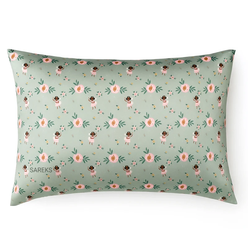 lady-flower-print-satin-silk-pillowcase